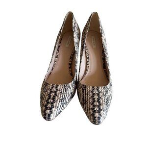 Cole Haan Bethany Faux Snake Animal Print Leather Pumps Heels Size 11